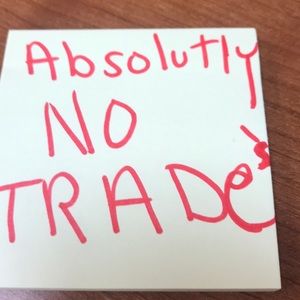 NO Trades !